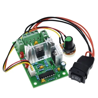 Contrôleur De Vitesse Moteur 150W PWM DC 10V 12V 24V 36V, Avec Inversion Positive