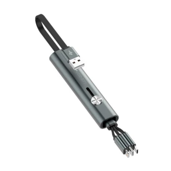 Câble USB 3 en 1 Micro, Lighting, USB-C pour la charge et le transfert de données 3,4A LC99 LDNIO