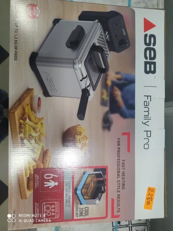 Friteuse Seb inox 1.3kg 4L