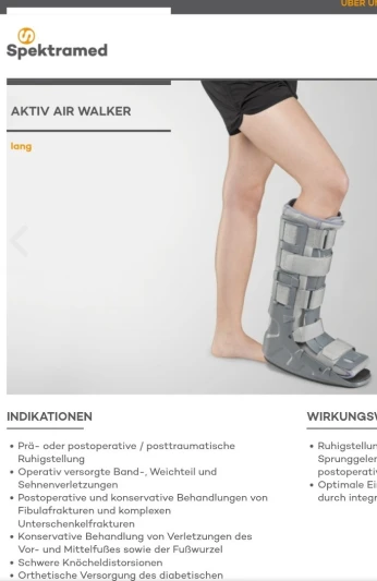 Prothèse pieds orthopédique