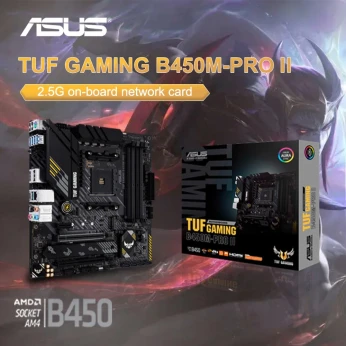 CARTE MERE ASUS TUF B450M-PRO GAMING II Des performances à couper le souffle
