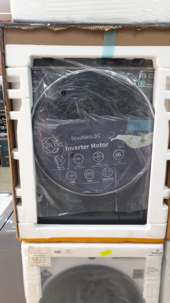 Promotion machine à laver raylan 10kg ozone gris inverter 