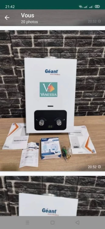 Chauffe bain de la marque géant