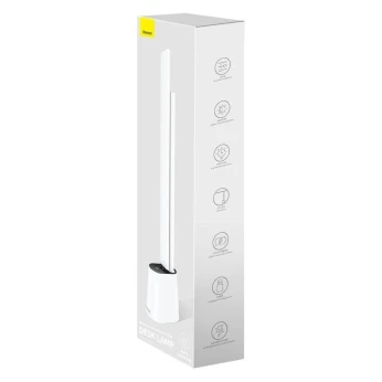 Baseus Lampe de bureau de lecture pliante rechargeable - lumière intelligente