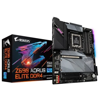 Gigabyte Z690 AORUS ELITE DDR4 ATX Socket 1700 Intel Z690 Express - 4x DDR4 - M.2 PCIe 4.0 - USB 3.2