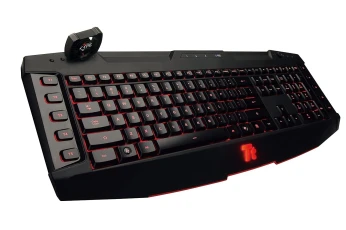 Tt eSPORTS by Thermaltake Challenger Pro Clavier USB rétroéclairage rouge