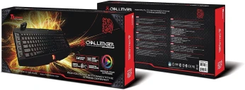 Tt eSPORTS by Thermaltake Challenger Ultimate Clavier USB gamer rétroéclairage rouge