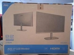 Ecran AOC 27" LED - 27B2H - 7 ms - Format large 16/9 - Dalle IPS - HDMI - VGA - Noir