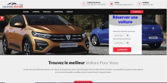 Site web location de voiture