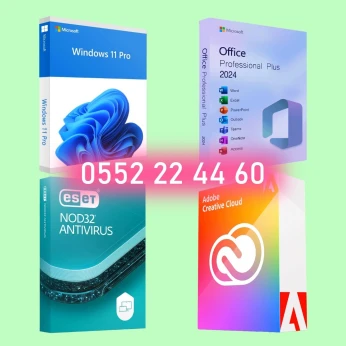 Microsoft Office 2021-2024 / ESET / ADOBE CREATIVE/ WINDOWS 10-11