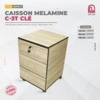Caisson Melamine C-3T (L40/H62/P42cm)