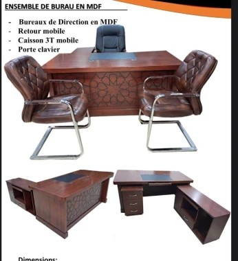 vente ensemble de bureau