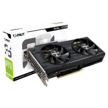 Palit GeForce RTX 3060 Ti Dual - LHR - 8 GO GDDR6 - HDMI/TRI DISPLAYPORT - PCI EXPRESS