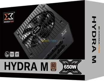 Alimentation XIGMATEK HYDRA M 650W 80PLUS BRONZE