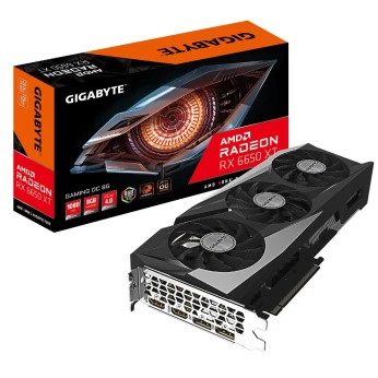 Gigabyte Radeon RX6650 XT GAMING OC 8G - GDDR6 - Dual HDMI/Dual DisplayPort - PCI Express