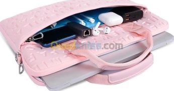 Wiwu Étui Mince Cosmo Pour Ordinateur Portable/Ultrabook 13,3" Rose