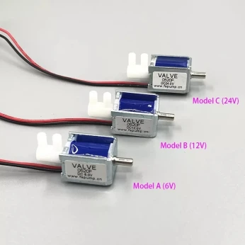 Micro-electrovanne électrique à 3 voies 12 V 24 V 5 V ARDUINO