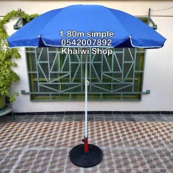 Parasol 1.80 mètres simple solide et haute qualité pour plage
