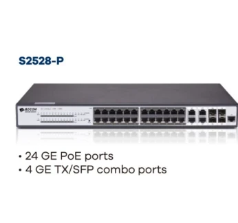 BDCOM S2500 C Series Full Gigabit POE Switches, L2 managed