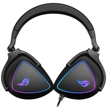 CASQUE ASUS ROG DELTA BLACK RETRO ECLAIRAGE RGB GAMER