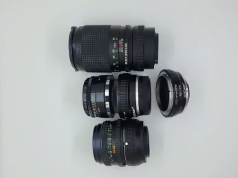 3 Lens M42 Fujifilm X