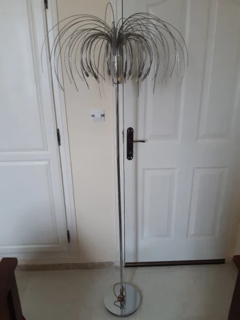 Lampadaire inox
