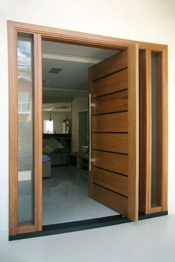 Porte d'entrée sûr commande 