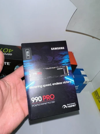 SSD 990 PRO Original M.2 PCIe 4.0 NVMe 2TB 7450Mb/S