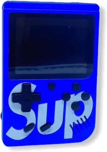 جهاز الألعاب الكلاسيكية Sup Boite De Jeux Classique Sans Fil Supporte- BLEU 500 jeux