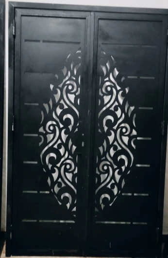 Porte et porte fenêtre métallique style plasma