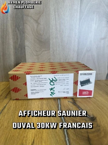 AFFICHEUR SAUNIER DUVAL 30KW FRANCAIS
