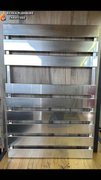 SECHE LINGE RETTANGOLO 800/500 CHEROME