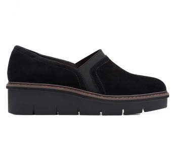 CLARKS Airabell Mid Black Sde