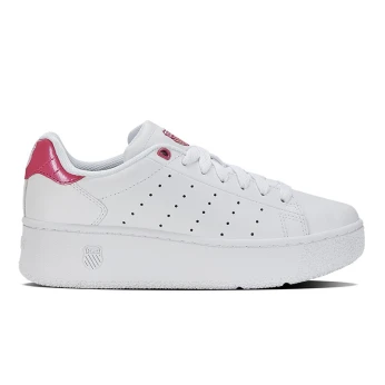 K-SWISS CLASSIC PF PLATFOR WHT FUCHSIA WHT/FUCHSIA PURPLE