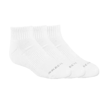 SKECHERS 3Pk Unisex 1/2 Terry Qtr Crew