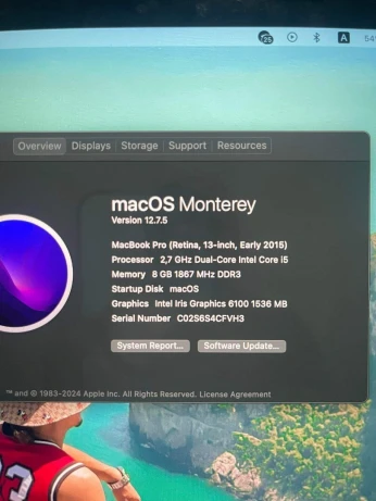 macbook pro 2015