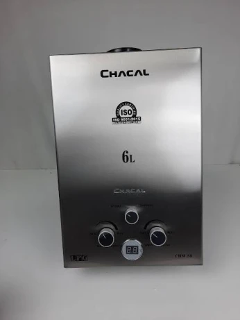 Chauffe-bain chacal 6l gaz butane (bouteille)