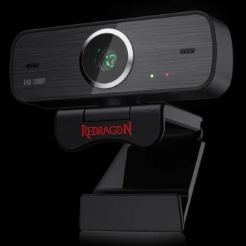 Webcam Redragon GW800 1080P with Built-in Dual Microphone 360-Degree Rotation