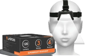 HEADLIGHT UNIROSS ULTRALIGHT 3 MODES