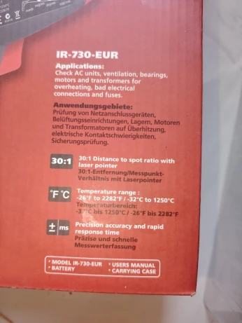 Thermomètre Lazer profetionel