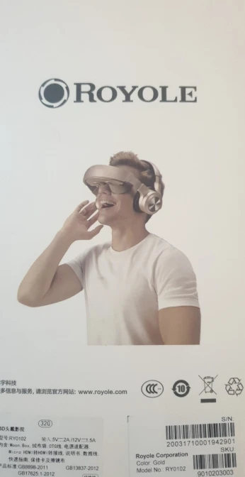 Royole Moon 2d&3d Casque