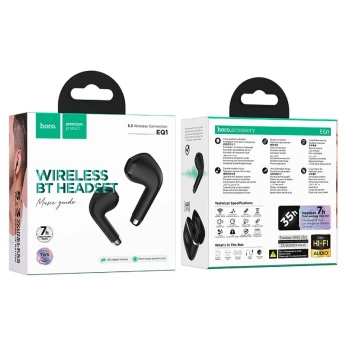 Airpods Hoco EQ1 - Ecouteurs Sans Fil Bluetooth 5.3 - 7H de Lecture Continue