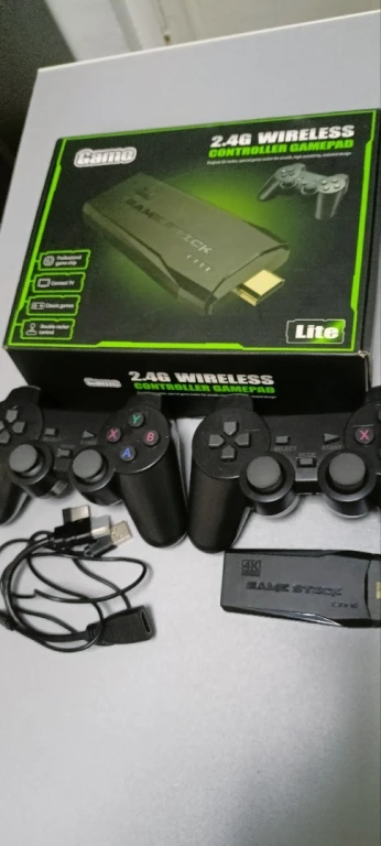 Console Retro Game Video et Manette Sans Fil 4K 15000 jeux