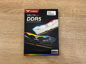 Ram TEAMGROUP T-Force Delta RGB DDR5 32GB (2x16GB) 6000MHz CL30