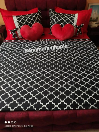Parures de drap sur commande