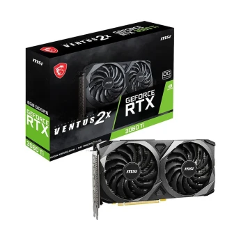 CARTE GRAPHIQUE MSI RTX 3060 TI VENTUS 2X OC 8GO DDR6X