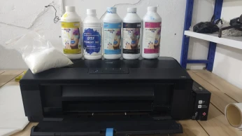 Epson l1800 converted to dtf