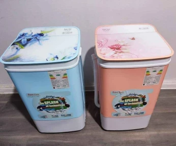 Machine a laver SUPER CARA 9KG BLEU/ROSE MANUELLE (تغسل و تشلل)