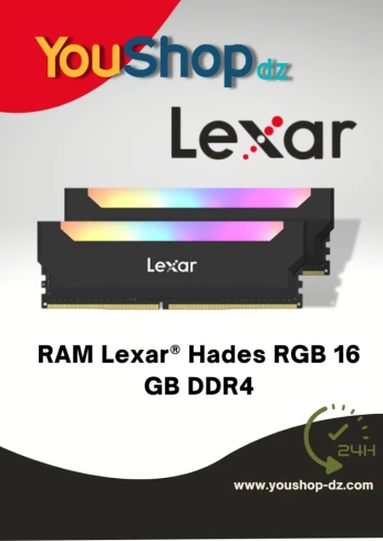KIT 16GB RAM Lexar Hades RGB DDR4