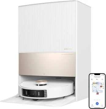 Robot aspirateur laveur avec station dreamebot L20 ultra-7000PA-260MIN autonomie